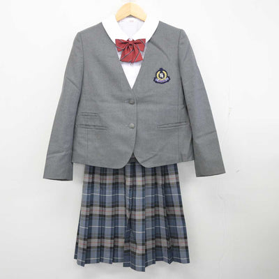 【中古】宮城県 東仙台中学校 女子制服 5点 (ブレザー・ニット・シャツ・スカート) sf058495