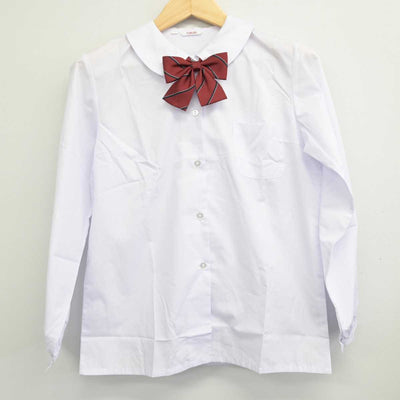 【中古】宮城県 東仙台中学校 女子制服 5点 (ブレザー・ニット・シャツ・スカート) sf058495