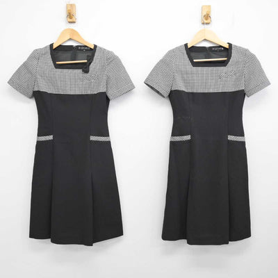 【中古】 大手総合商社受付制服 女子制服 3点 (ワンピース) sf058505