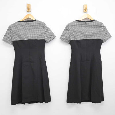 【中古】 大手総合商社受付制服 女子制服 3点 (ワンピース) sf058505