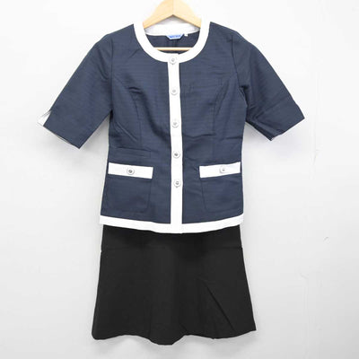 【中古】 事務服 女子制服 4点 (ジャケット・スカート) sf058513