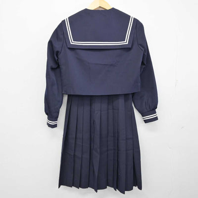 【中古】愛知県 東部中学校 女子制服 2点 (セーラー服・スカート) sf058523