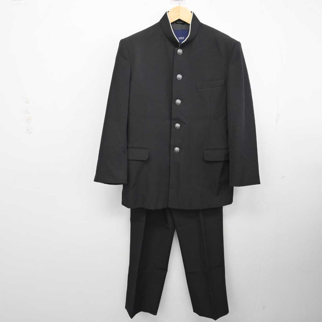 U495/S1060(中古/箱)高知県 岡豊高校 男子制服6点 /校章付/170A