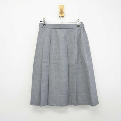 【中古】神奈川県 市ヶ尾中学校 女子制服 3点 (ベスト・シャツ・スカート) sf058673