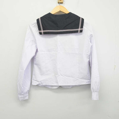 【中古】広島県 瀬戸内高等学校 女子制服 2点 (セーラー服・スカート) sf058677