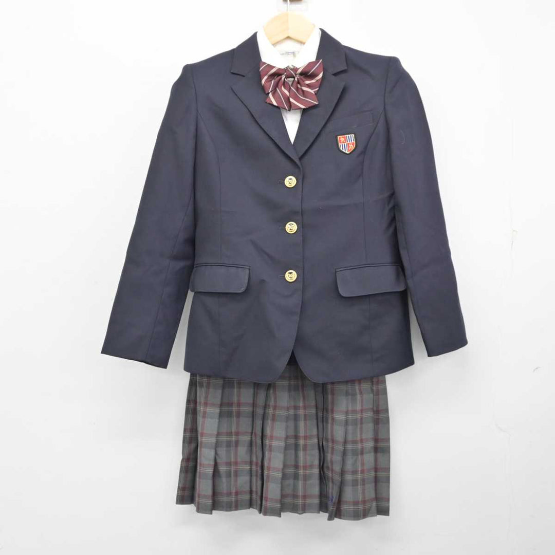 【中古】大阪府 枚岡樟風高等学校 女子制服 5点 (ブレザー・シャツ・スカート) sf058678 | 中古制服通販パレイド