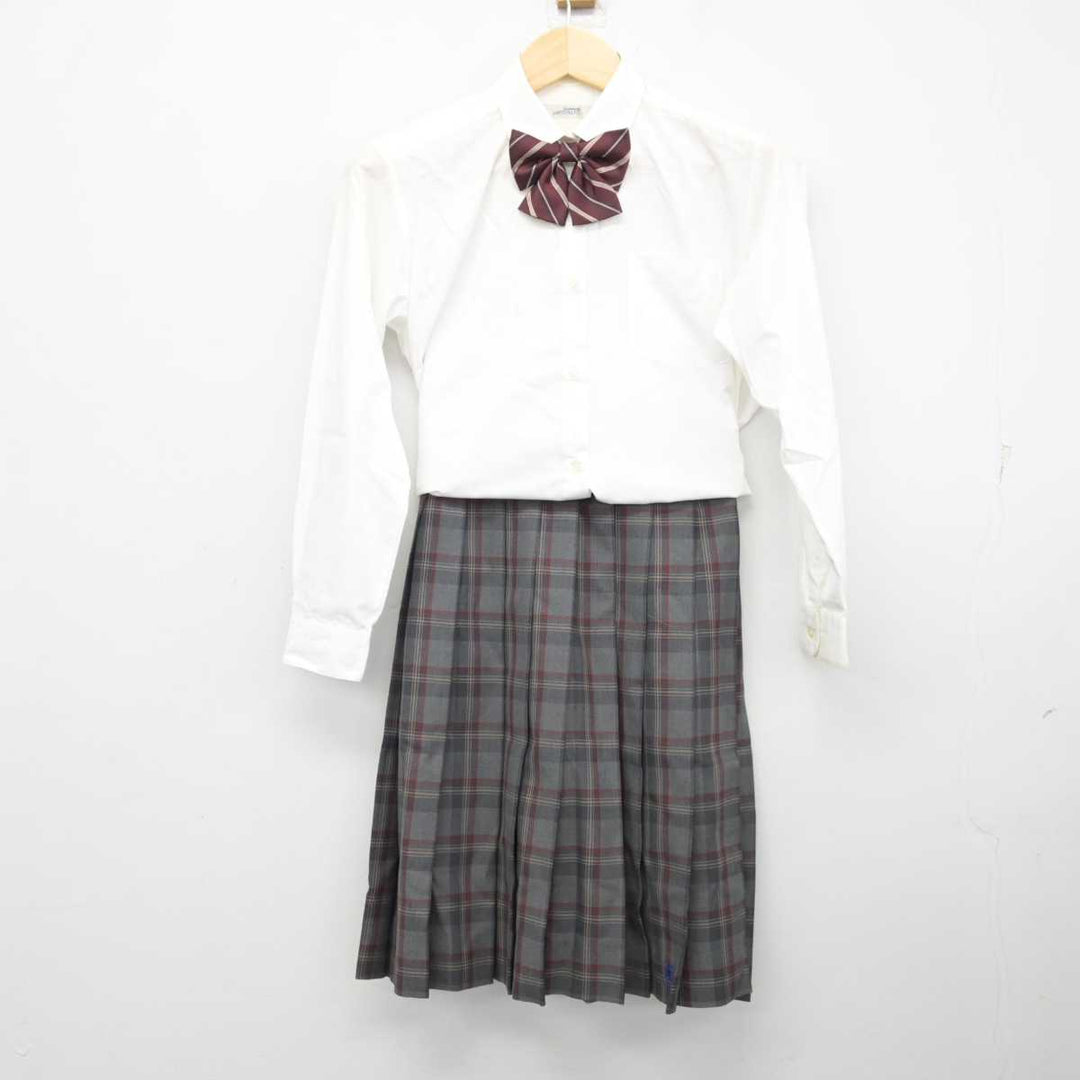 中古】大阪府 枚岡樟風高等学校 女子制服 5点 (ブレザー・シャツ・スカート) sf058678 | 中古制服通販パレイド