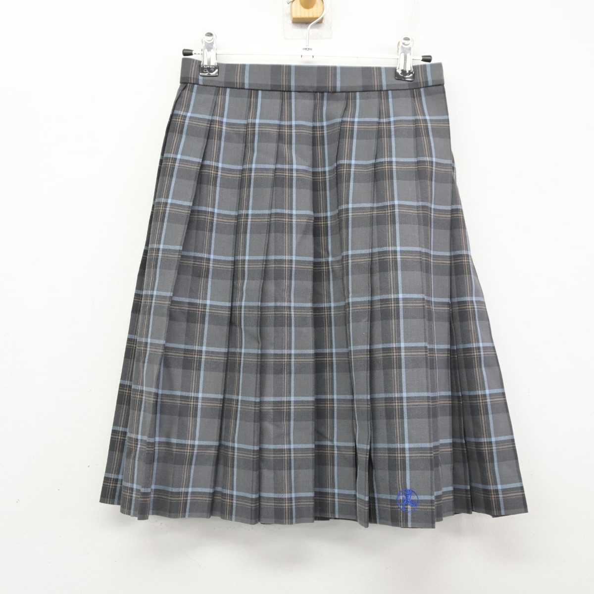 【中古】大阪府 枚岡樟風高等学校 女子制服 2点 (シャツ・スカート) sf058679