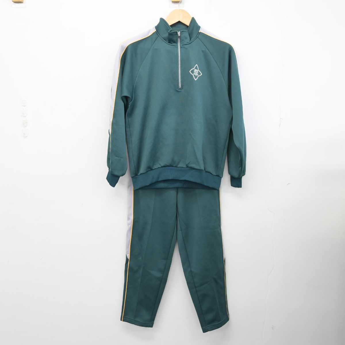 【中古】奈良県 高田西中学校 女子制服 2点 (ジャージ 上・ジャージ 下) sf058692