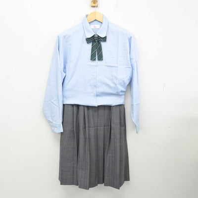 【中古】埼玉県 川口市立岸川中学校 女子制服 4点 (ブレザー・シャツ・スカート) sf058717