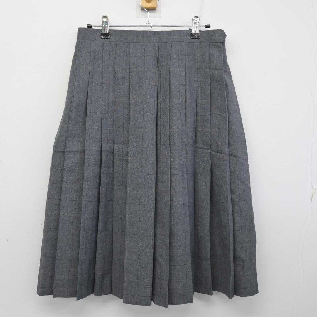 中古】埼玉県 川口市立岸川中学校 女子制服 2点 (シャツ・スカート