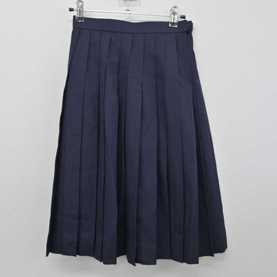 【中古】石川県 金沢市立西南部中学校 女子制服 3点 (セーラー服・スカート) sf058721