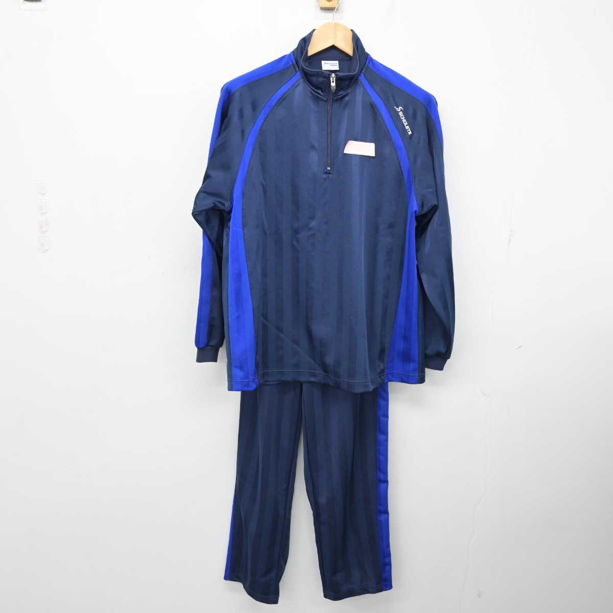 【中古】石川県 金沢市立西南部中学校 女子制服 3点 (ジャージ 上・ジャージ 下・体操服 下) sf058724