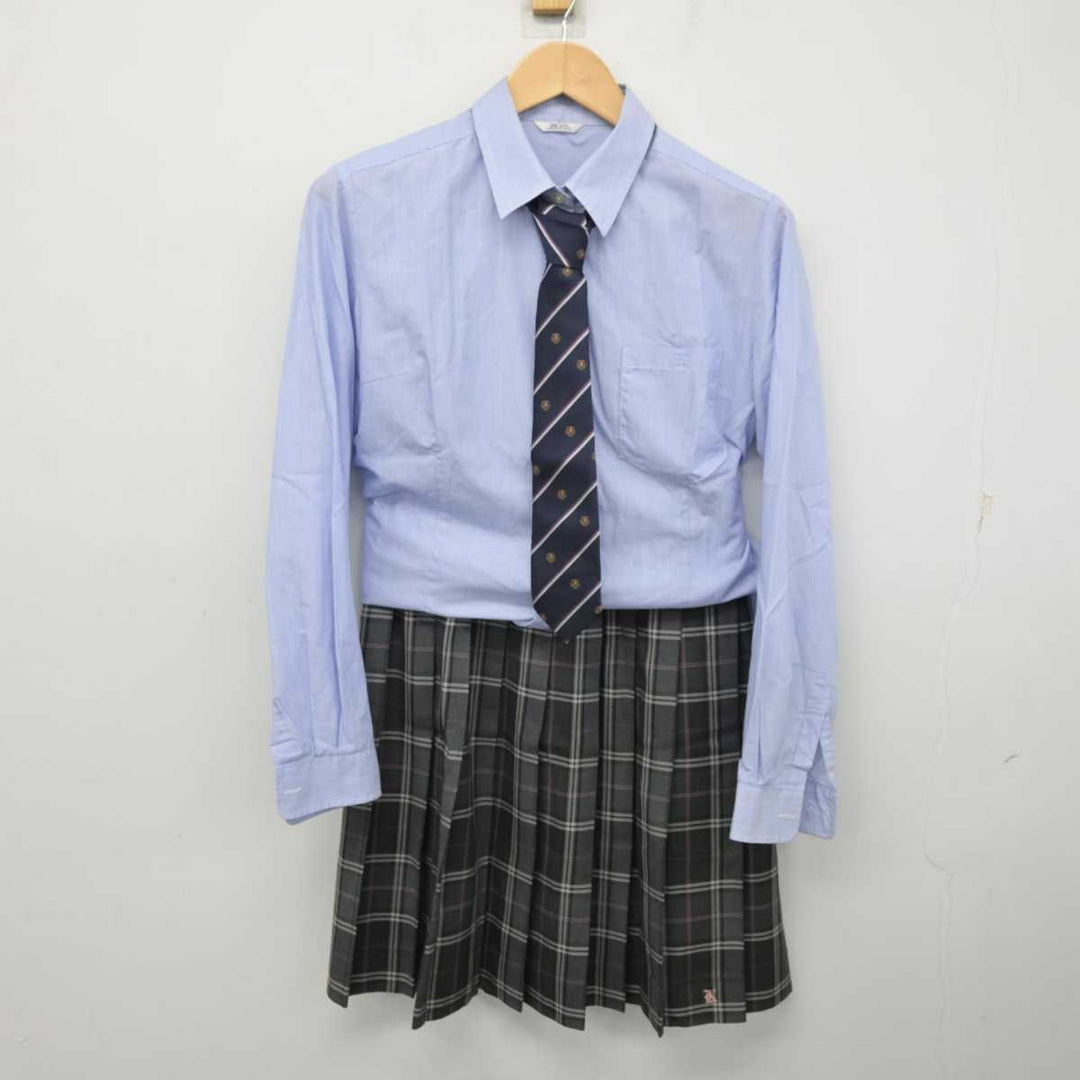 【中古】栃木県 上三川高等学校 女子制服 5点 (ブレザー・ニット・シャツ・スカート) sf058727 | 中古制服通販パレイド