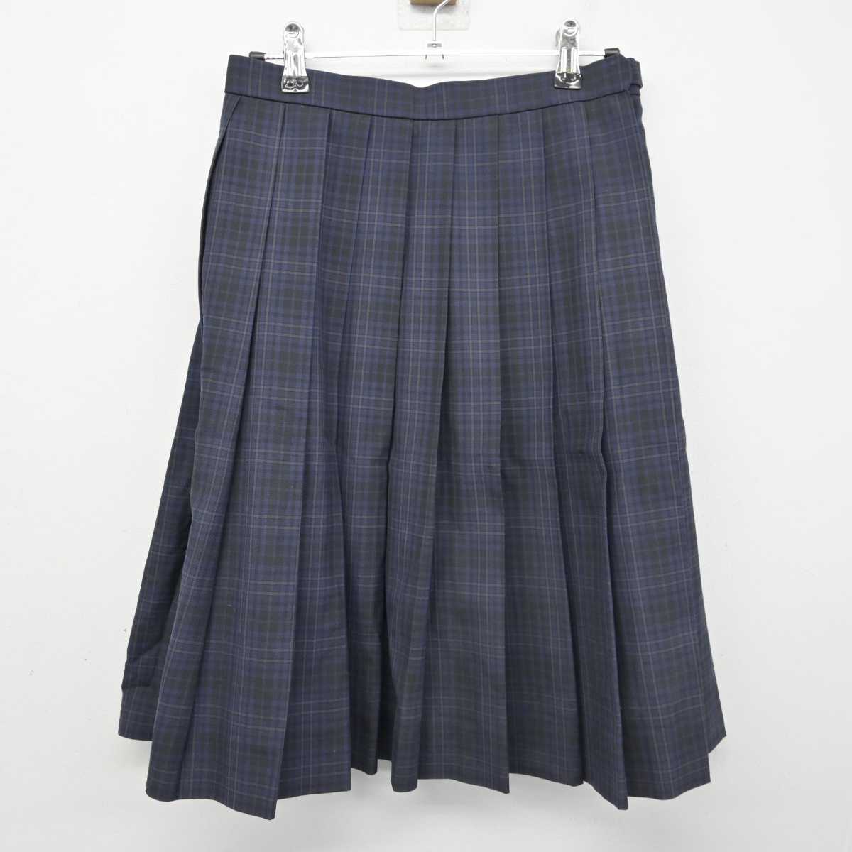 【中古】兵庫県 三木高等学校 女子制服 3点 (シャツ・スカート) sf058740