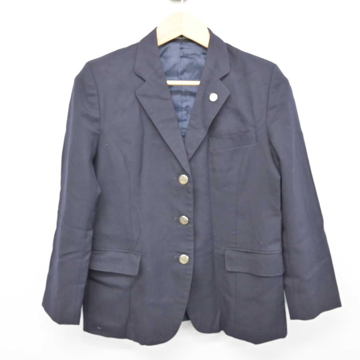 【中古】東京都 南平高等学校 女子制服 5点 (ブレザー・スカート) sf058750