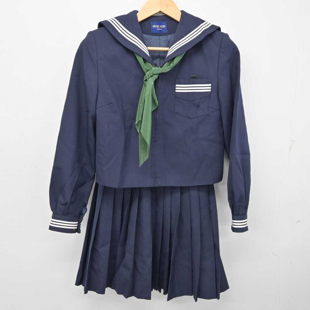 中古】徳島県 徳島市南部中学校 女子制服 3点 (セーラー服・スカート) sf058755 | 中古制服通販パレイド