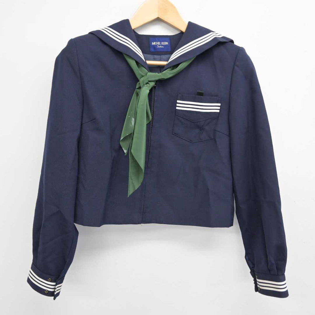 中古】徳島県 徳島市南部中学校 女子制服 3点 (セーラー服・スカート) sf058755 | 中古制服通販パレイド