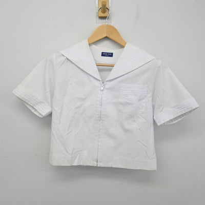 【中古】徳島県 徳島市南部中学校 女子制服 2点 (セーラー服・スカート) sf058756