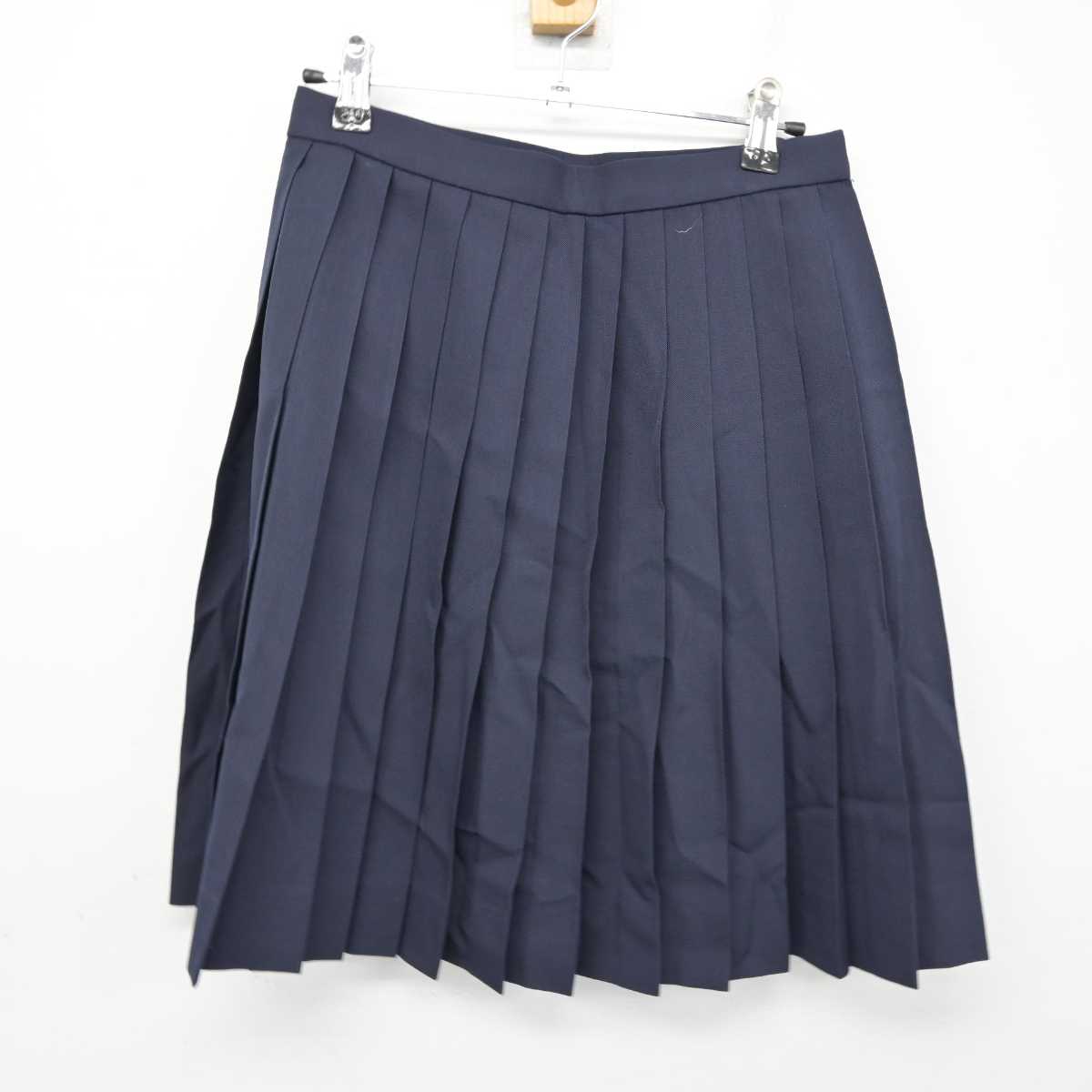 【中古】徳島県 徳島市南部中学校 女子制服 2点 (セーラー服・スカート) sf058757