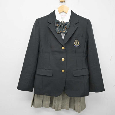 【中古】東京都 東洋高等学校 女子制服 5点 (ブレザー・シャツ・スカート) sf058761