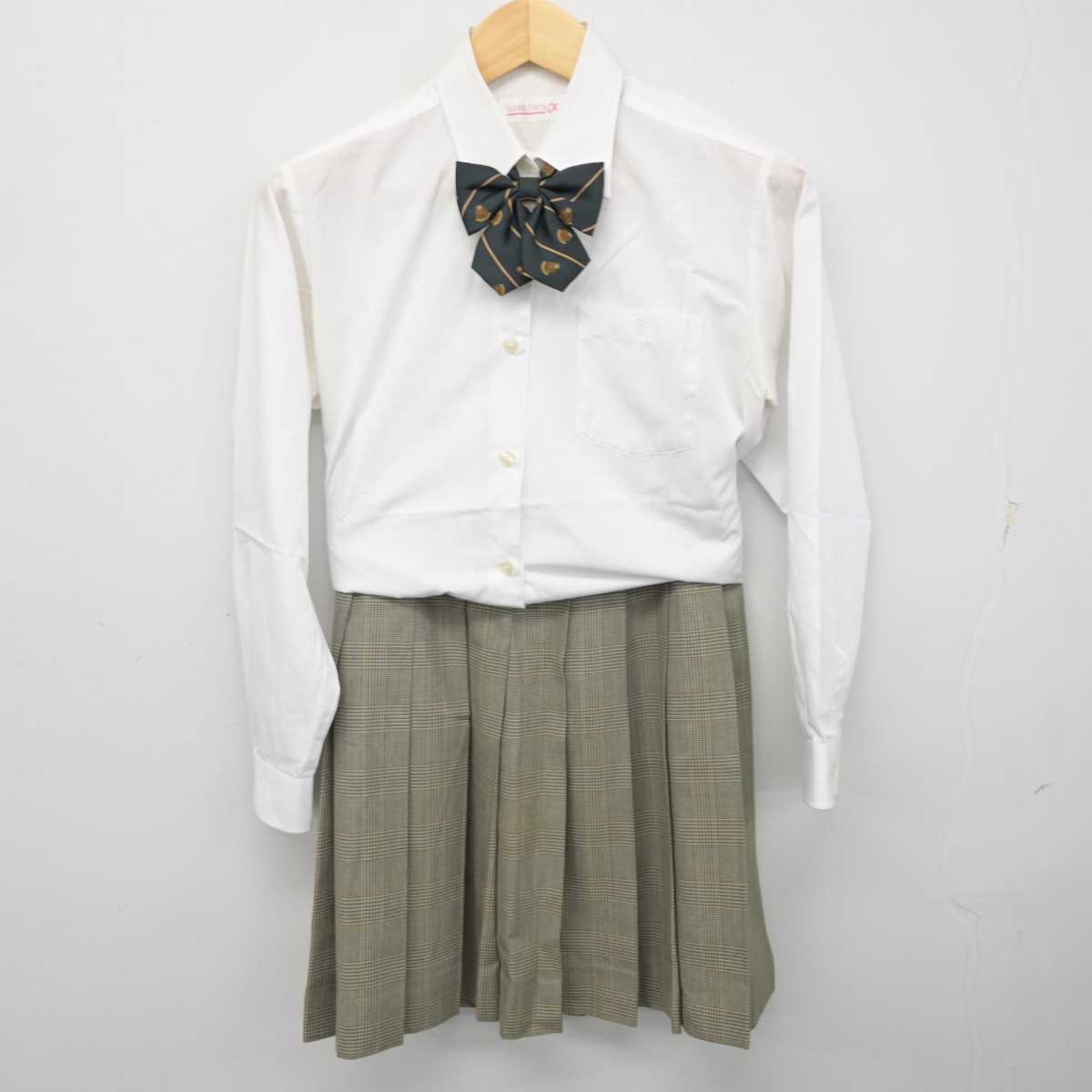 【中古】東京都 東洋高等学校 女子制服 5点 (ブレザー・シャツ・スカート) sf058761