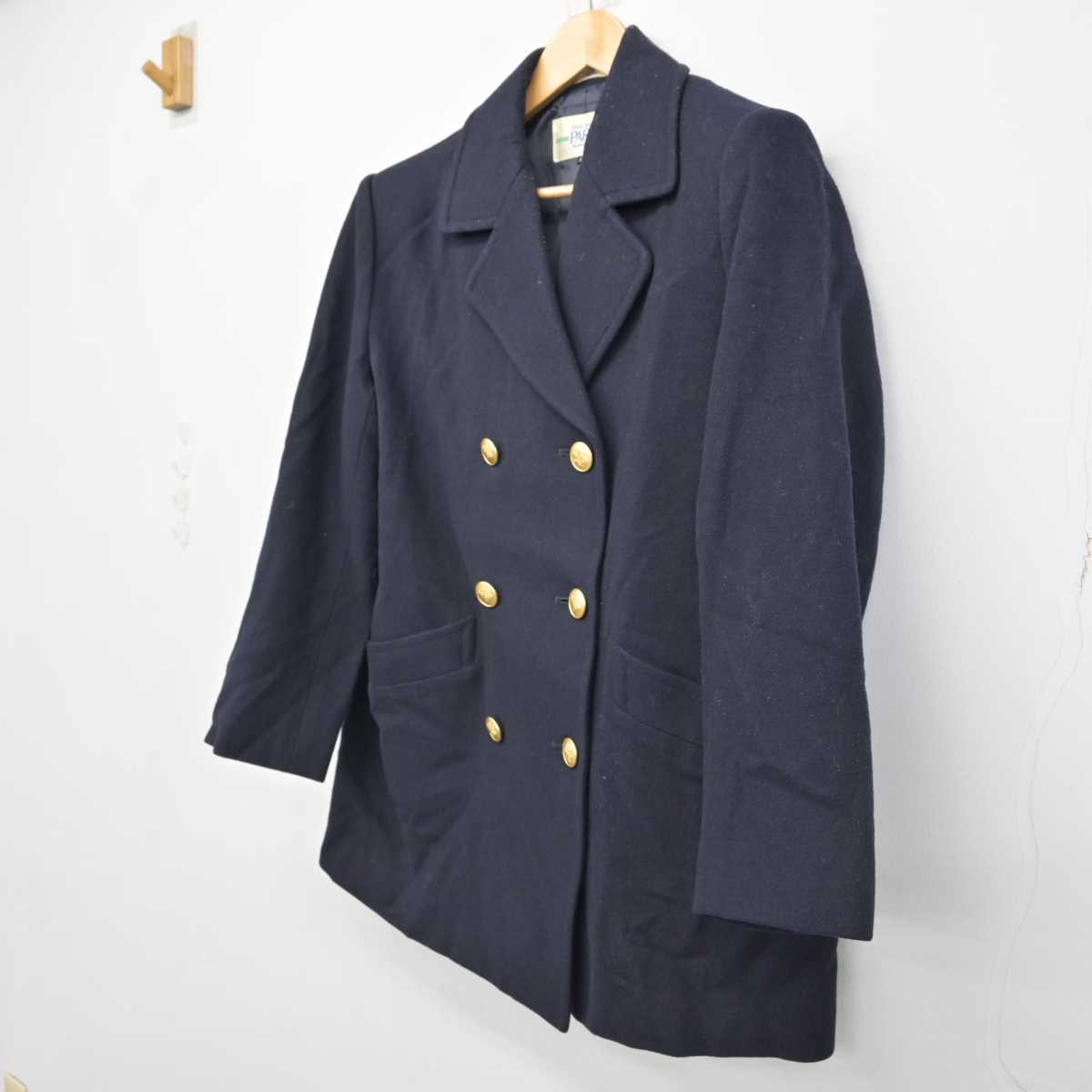 【中古】東京都 十文字高等学校 女子制服 1点 (コート) sf058773