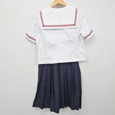 【中古】秋田県 本荘北中学校 女子制服 3点 (セーラー服・スカート) sf058775