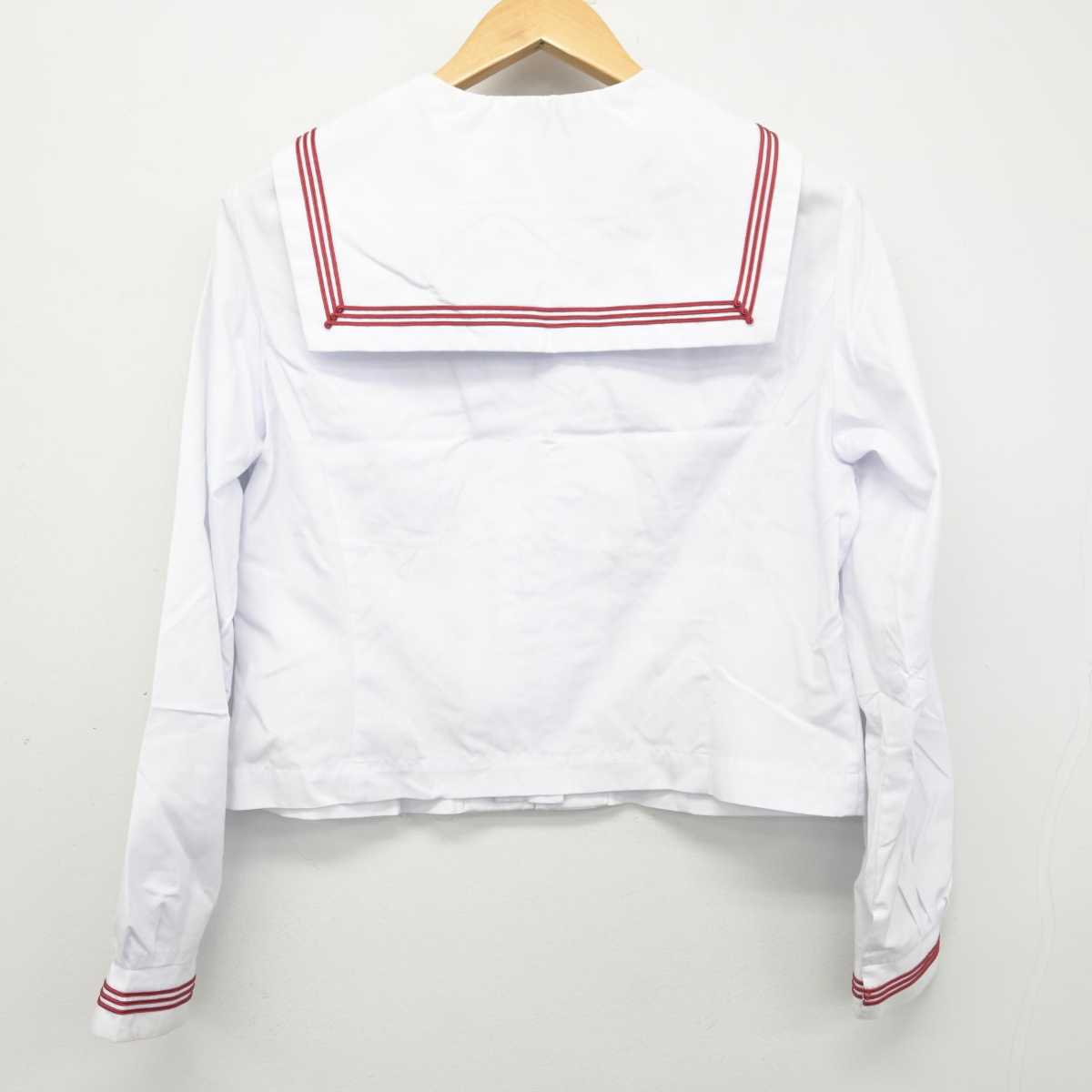 【中古】秋田県 本荘北中学校 女子制服 1点 (セーラー服) sf058776