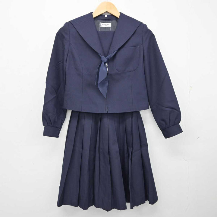 U136/S643(中古)福島県 郡山第七中学校 女子制服7点 /160A/W63