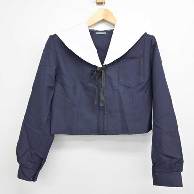 【中古】愛知県 汐路中学校 女子制服 4点 (セーラー服・セーラー服・スカート) sf058786