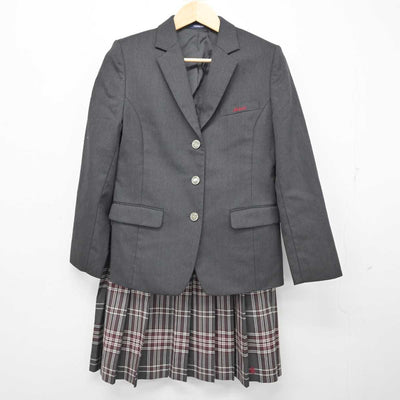 【中古】三重県 伊賀白鳳高等学校 女子制服 2点 (ブレザー・スカート) sf058791