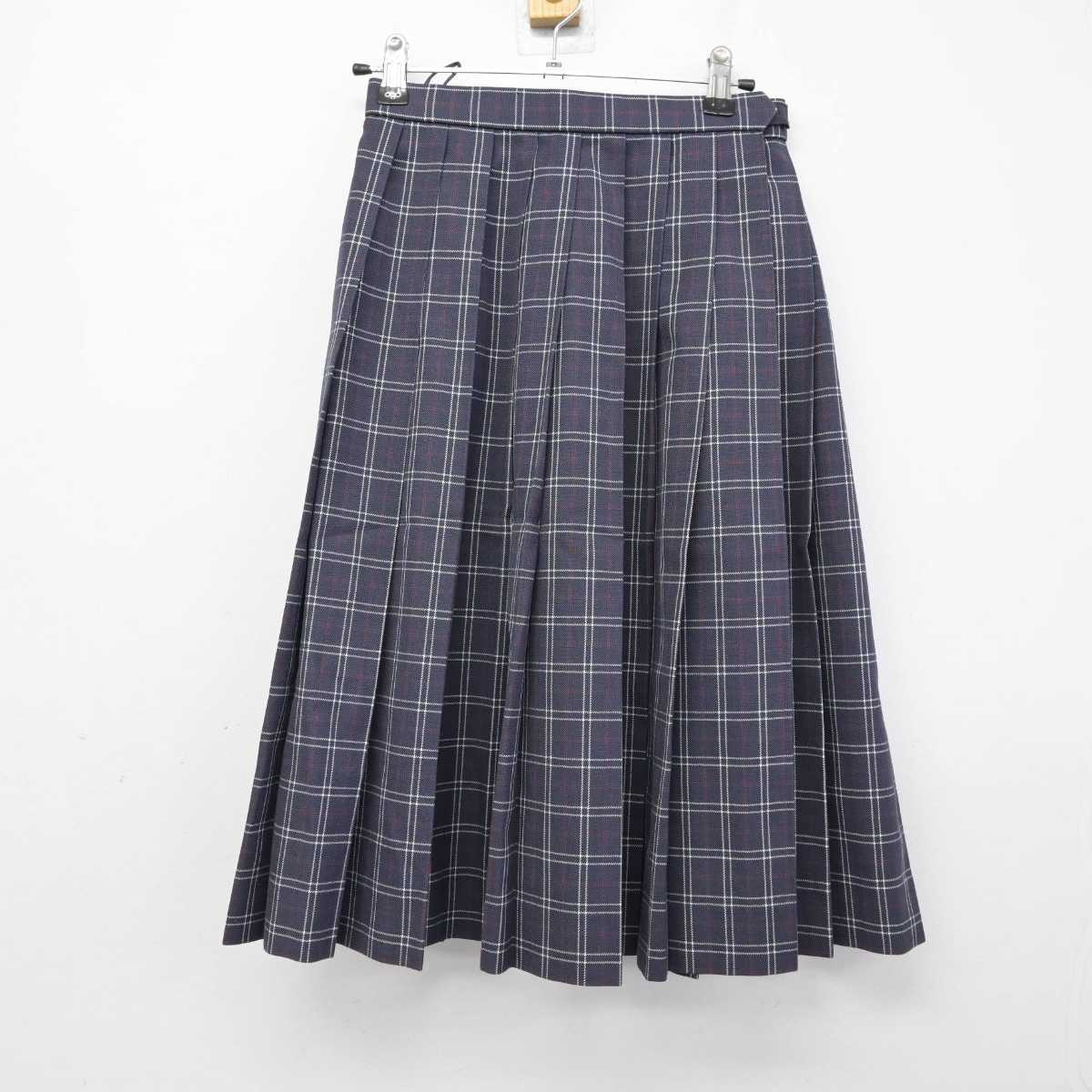 【中古】東京都 冨士見台中学校 女子制服 3点 (ブレザー・スカート) sf058812