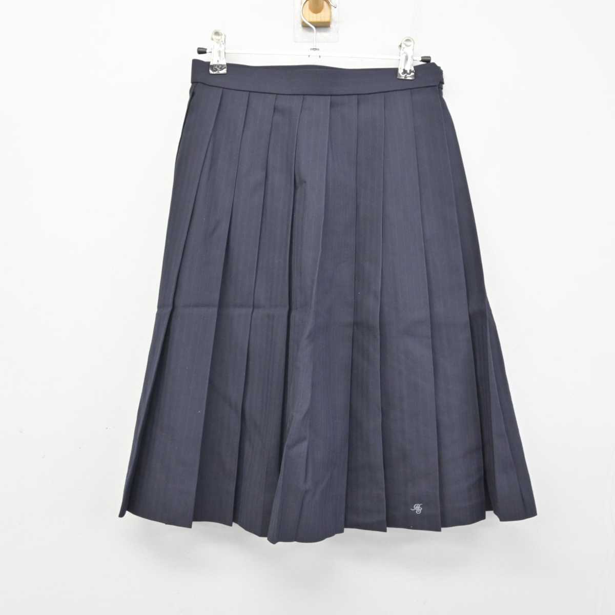 【中古】東京都 晴海総合高等学校 女子制服 3点 (セーラー服・スカート) sf058814