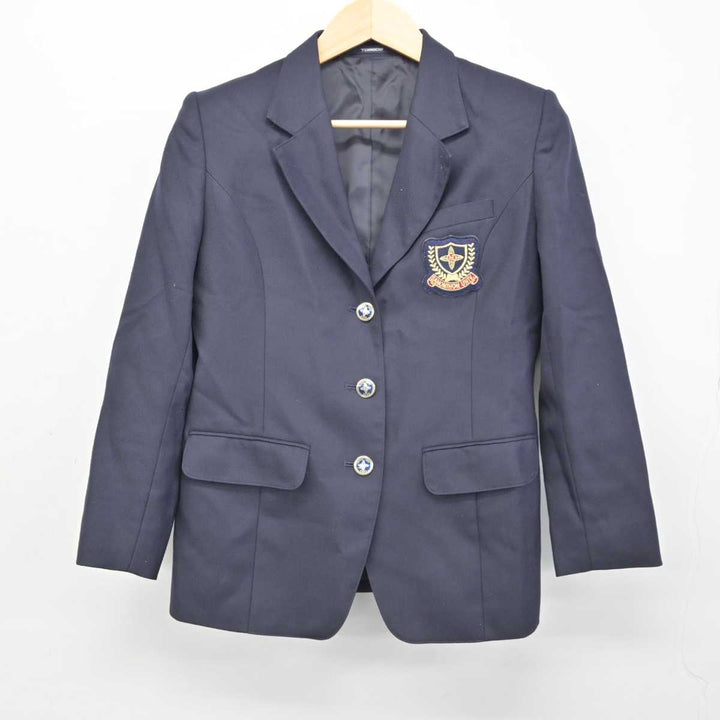 【中古】栃木県 佐野日本大学高等学校 女子制服 3点 (ブレザー・スカート) sf058819