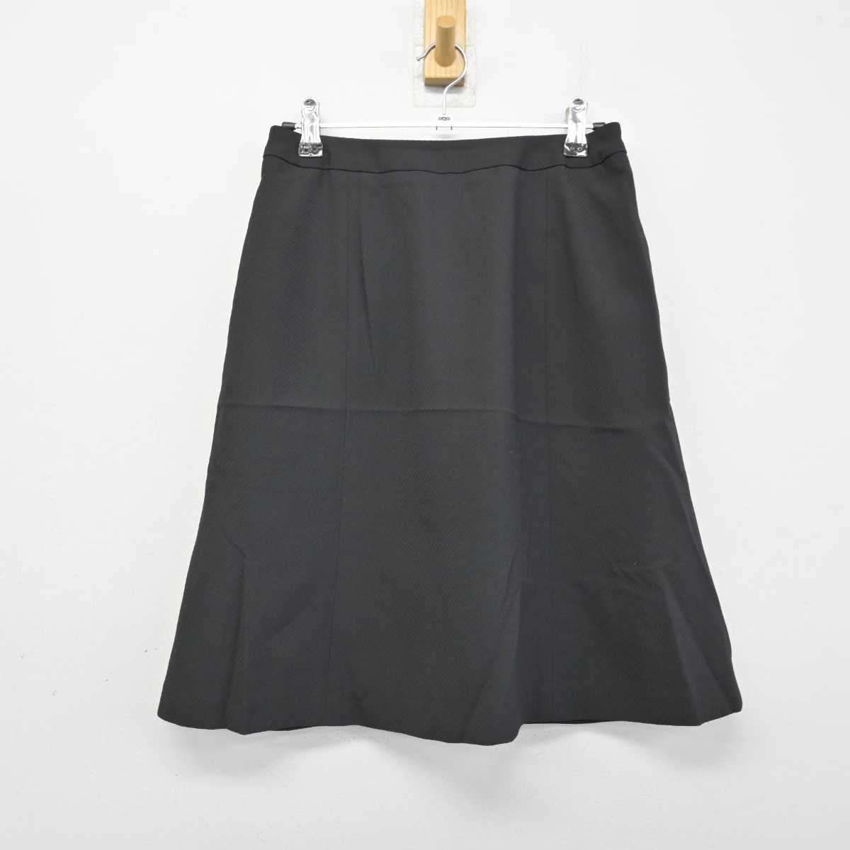 【中古】 事務服 女子制服 3点 (ブラウス・スカート) sf058826