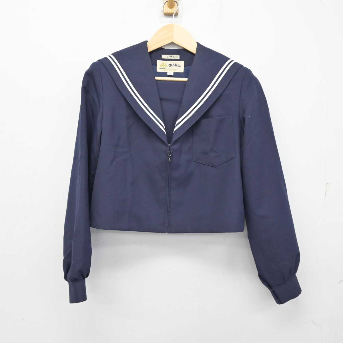 【中古】愛知県 師勝中学校 女子制服 2点 (セーラー服・スカート) sf058830