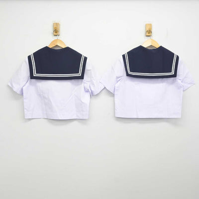 【中古】愛知県 師勝中学校 女子制服 3点 (セーラー服・スカート) sf058831