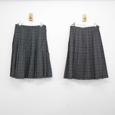 【中古】岐阜県 済美高等学校 女子制服 4点 (ブレザー・スカート・スカート) sf058833