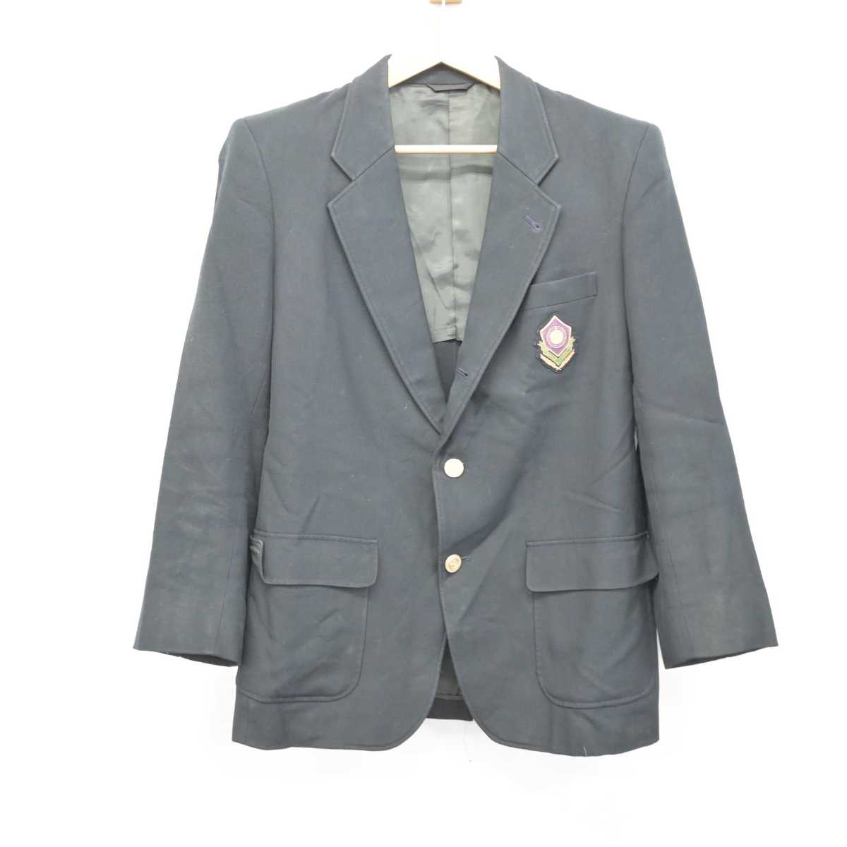 【中古】愛知県 愛知工業高等学校 男子制服 2点 (ブレザー・ズボン) sf058834