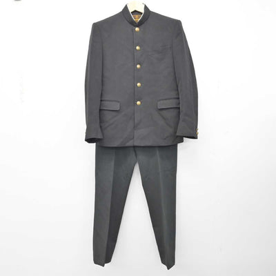 【中古】群馬県 前橋市立第一中学校 男子制服 2点 (学ラン・ズボン) sf058836