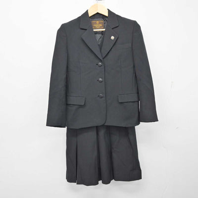 【中古】群馬県 桐生市立商業高等学校 女子制服 4点 (ブレザー・ベスト・スカート) sf058837