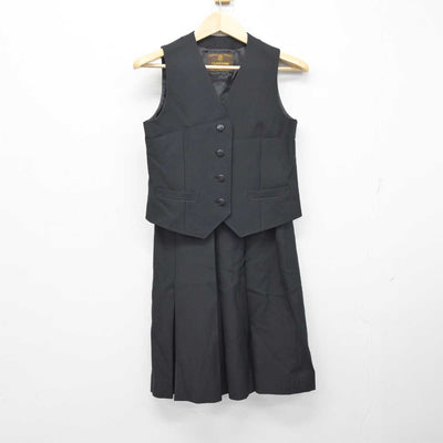 【中古】群馬県 桐生市立商業高等学校 女子制服 4点 (ブレザー・ベスト・スカート) sf058837