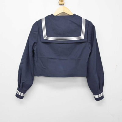 【中古】茨城県 桃山学園 女子制服 2点 (セーラー服・ジャンパースカート) sf058842