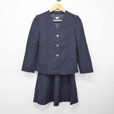 【中古】神奈川県 捜真女学校中学部 女子制服 3点 (ブレザー・スカート・ズボン) sf058854