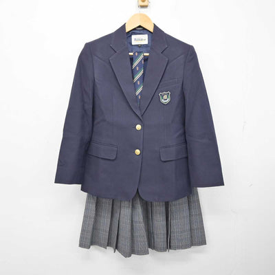 【中古】東京都 三鷹市立第一中学校 女子制服 3点 (ブレザー・スカート) sf058859