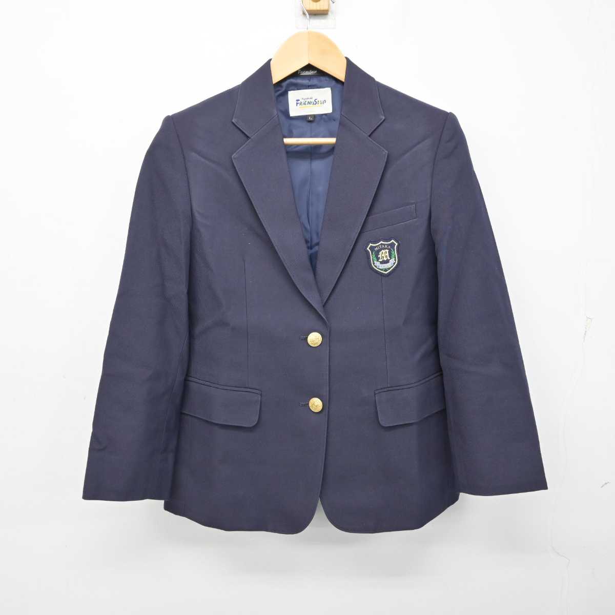 【中古】東京都 三鷹市立第一中学校 女子制服 3点 (ブレザー・スカート) sf058859