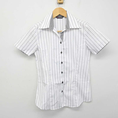 【中古】 事務服 女子制服 2点 (ブラウス・スカート) sf058874