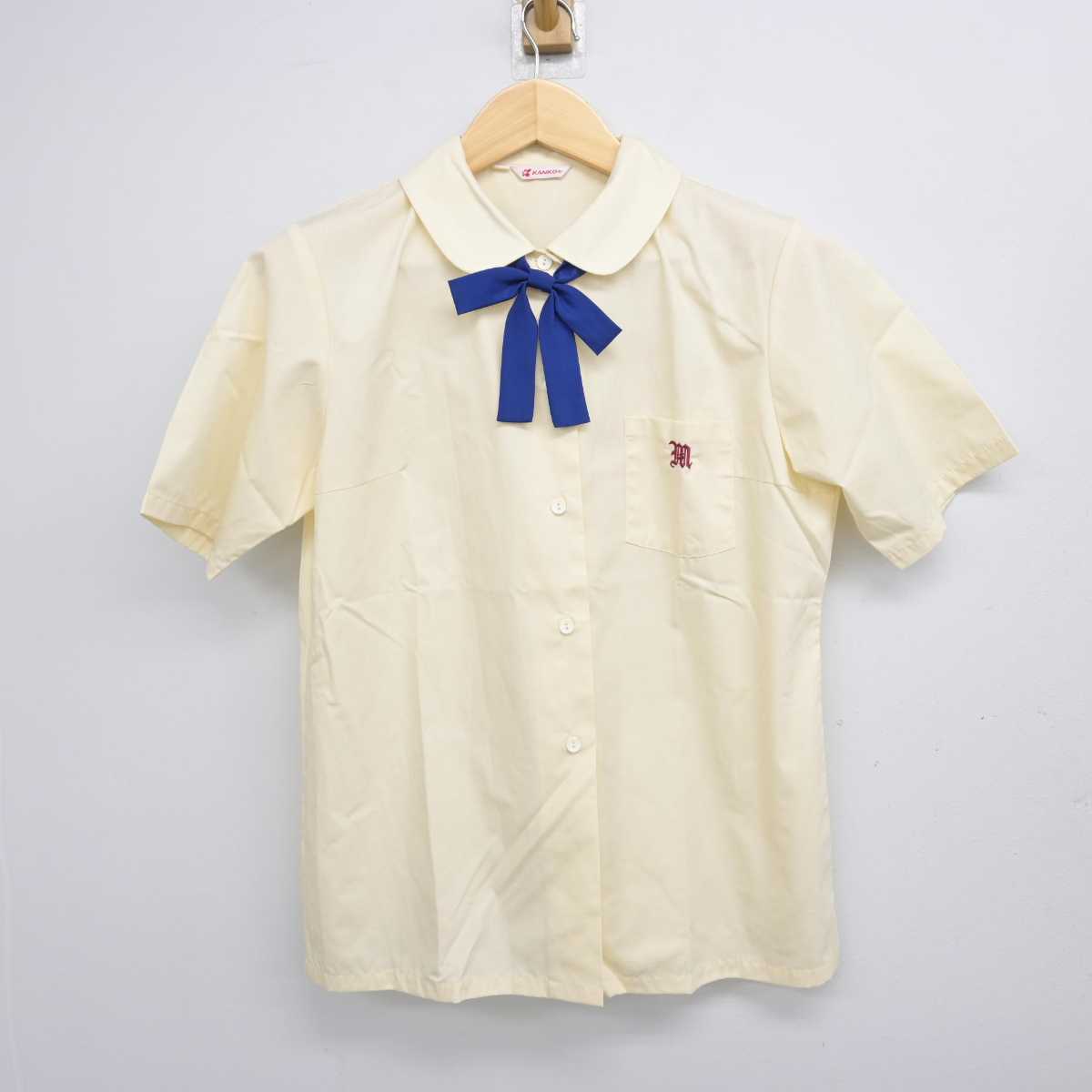 【中古】新潟県 宮内中学校 女子制服 4点 (シャツ・シャツ) sf058892