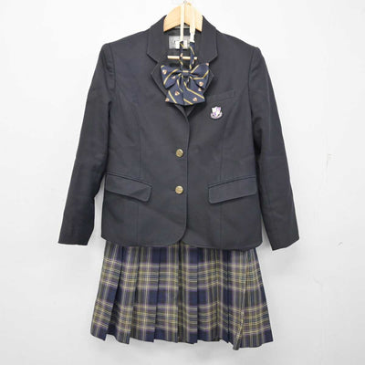 【中古】愛知県 愛知工業大学名電高等学校 女子制服 4点 (ブレザー・スカート) sf058907